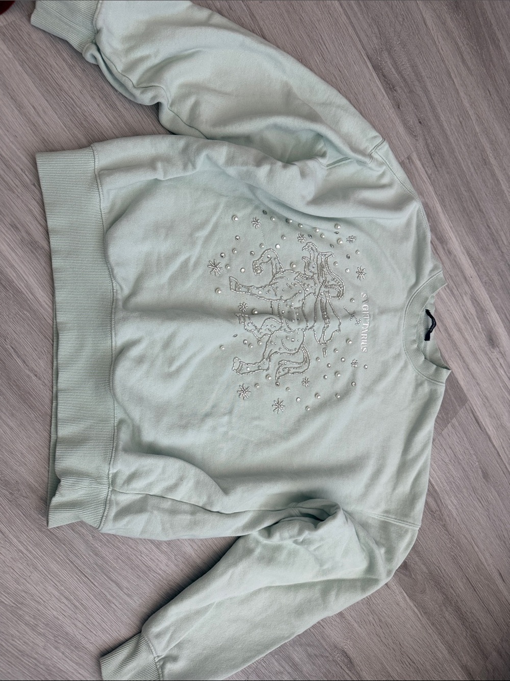 BEADED SAGITTARIUS PULLOVER from F21